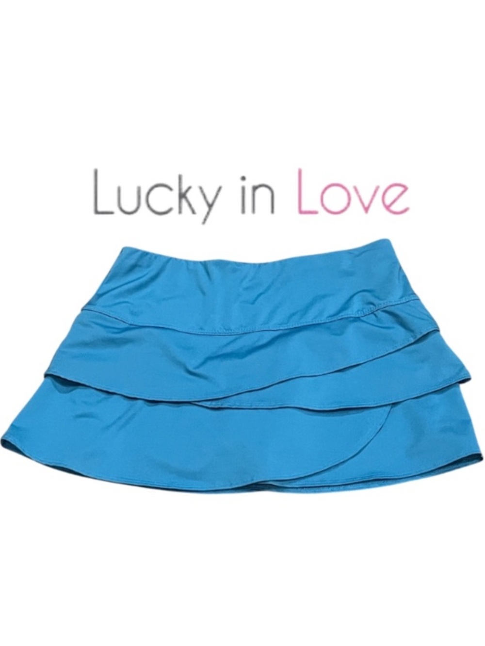 Lucky in Love Scallop Layered Tennis Skirt - Picture 11 of 11